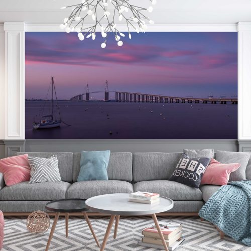 papier peint panoramique pont de saint nazaire selection print your wall